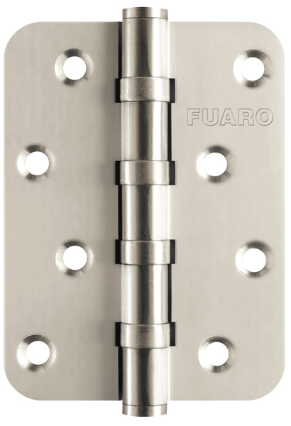 Петля универсальная Fuaro 4BB-R10 100x75x2,5  PN (перл.никель)