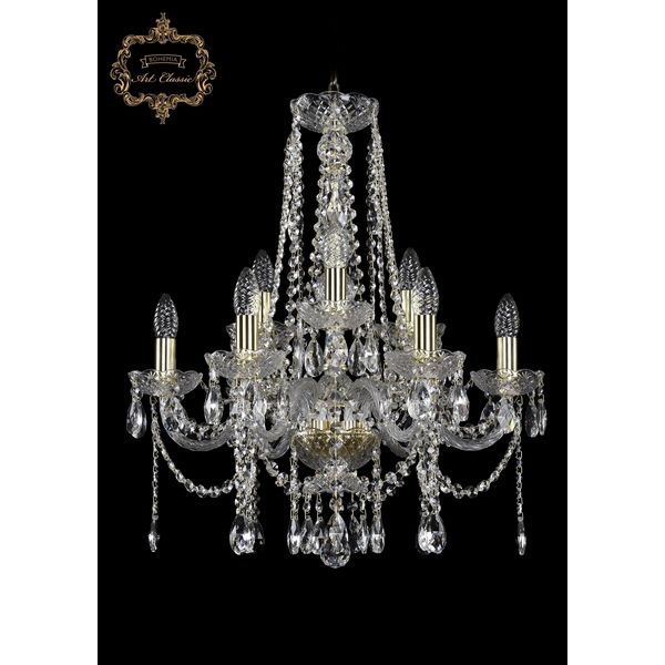 Люстра подвесная Art Classic 11.12.6+3.195.h-63.Gd.Sp