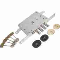 Замок врезной Mottura Art. 52771DM2856 (TSBM) Замок 4-риг с защ. под тяги (без накладок)