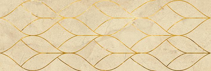 Плитка керамическая Lasselsberger Миланезе дизайн Тресс крема 1664-0157 декор 20х60