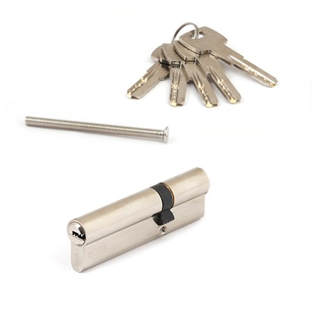 Цилиндр для замка ключ / ключ Apecs SM-100(35/65)-NI никель