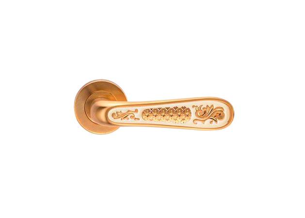 Ручка дверная межкомнатная Archie Genesis Alivio S. Gold матовое золото