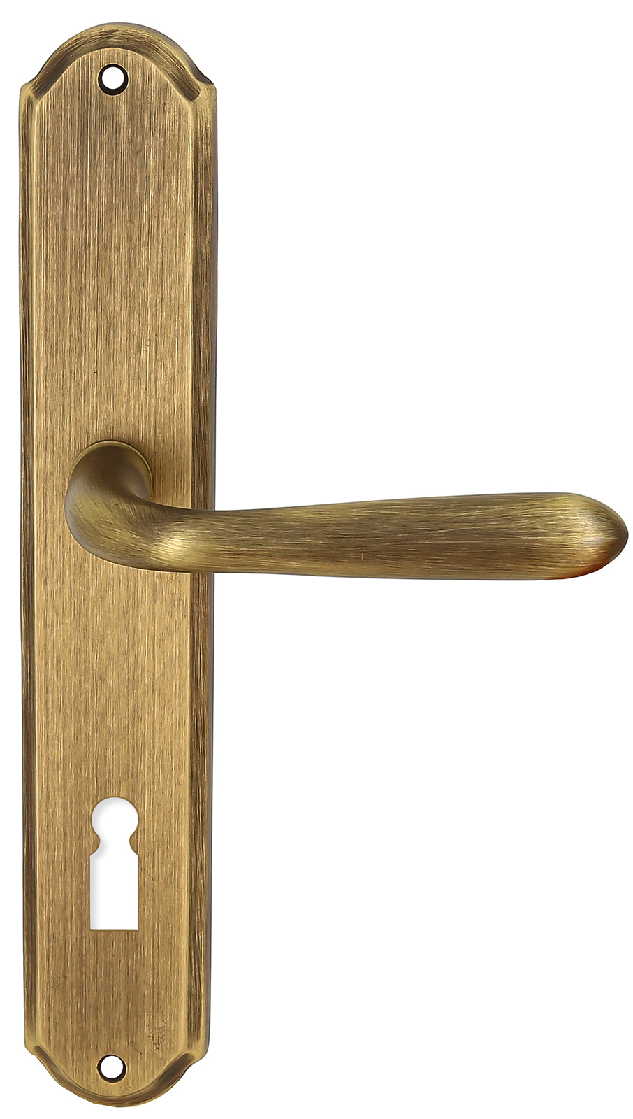 Ручка дверная Extreza ALDO (Альдо) 331 на планке PL01 KEY матовая бронза F03