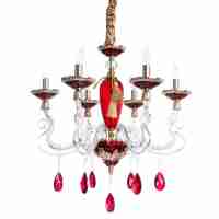 Подвесная люстра Divinare Simona 5125/10 LM-6