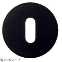 Накладка под ключ буратино на круглом основании Fratelli Cattini KEY 7-NM матовый черный 2 шт.