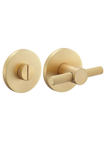 Завертка сантехническая Morelli MH-WC-R6T MSG на круглой розетке 6мм цвет мат.сатиннированный золото