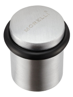 Ограничитель двери Morelli DS3 SC, цвет матовый хром