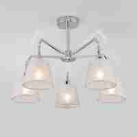 Потолочная люстра Eurosvet 60082/5 хром