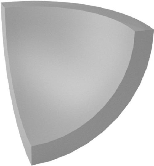 Угловой элемент Paradyz Inwesta Gamma Szara Profil D Mat 0,3х0,3