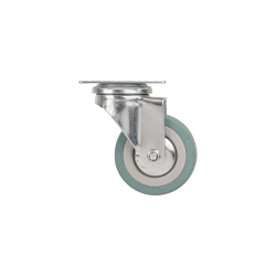 Опора колесная Ajax (Аякс) с площадкой WL/B-60R/50kg резина