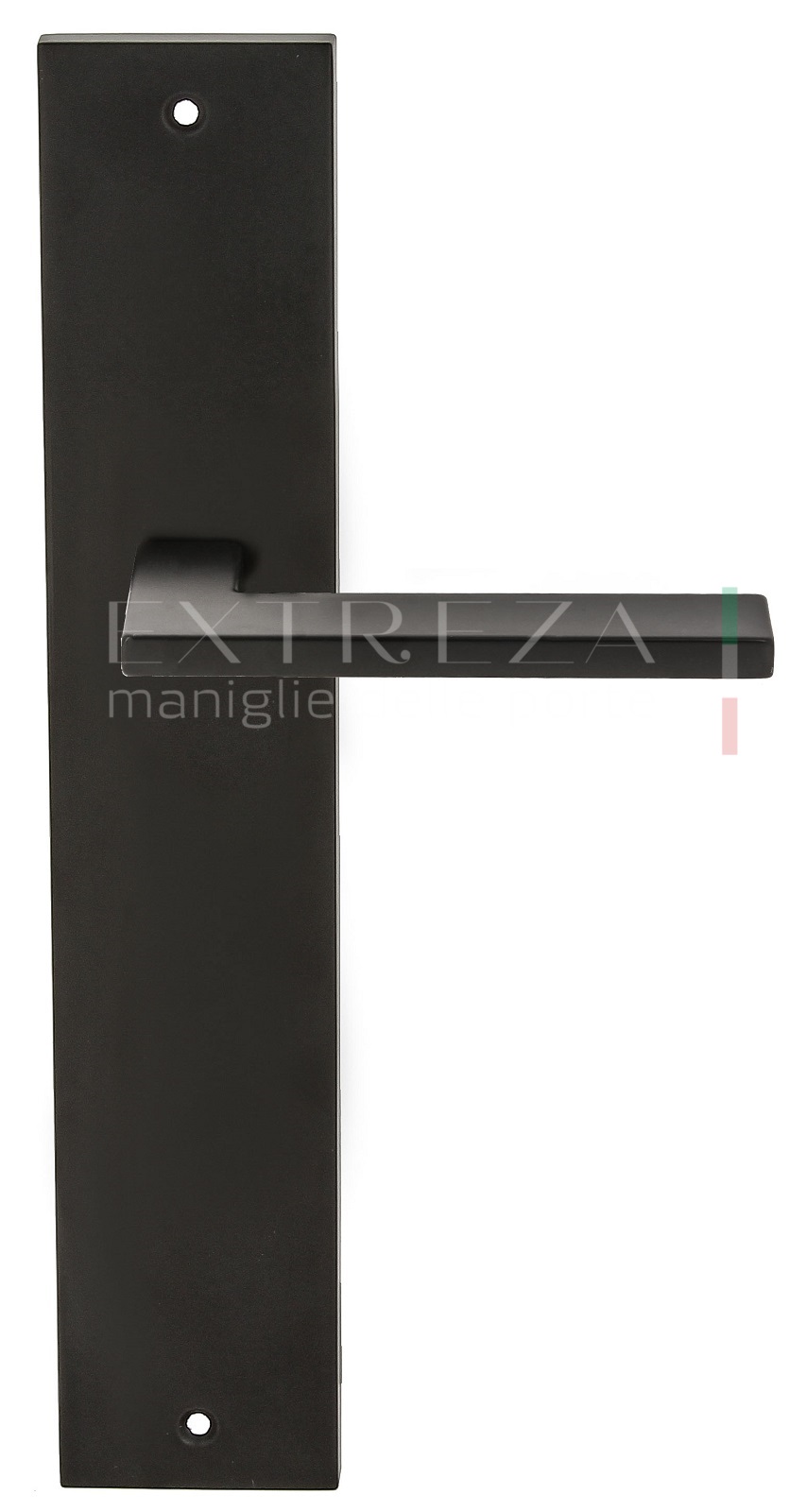Ручка дверная Extreza Hi-Tech AZIMUT (Азимут) 102 на планке PL11 PASS черный F22