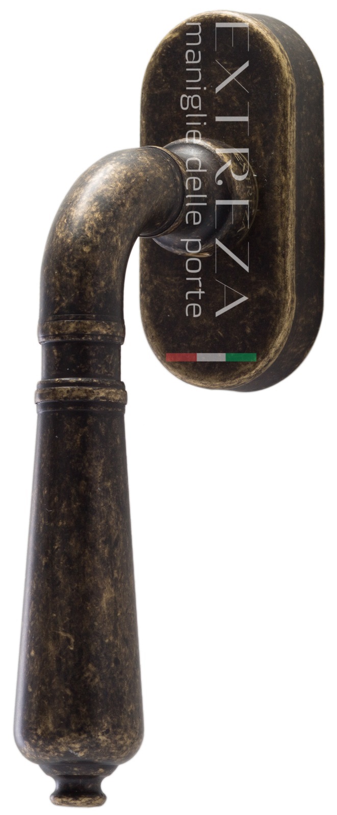 Оконная ручка Extreza PETRA (Петра) 304 HW античная бронза F23