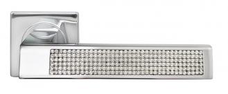 Ручка дверная межкомнатная Morelli Luxury Diamond DC-4-S CRO хром