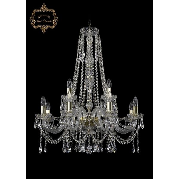 Люстра подвесная Art Classic 11.12.8+4.240.h-82.Gd.Sp