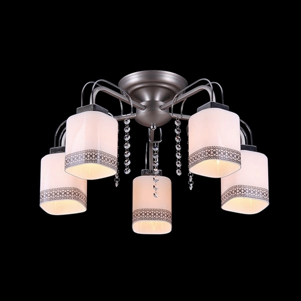 Потолочная люстра Natali Kovaltseva 10841 10841/5C NICKEL, CHROME