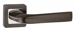 Ручка дверная межкомнатная Punto Saturn QR GR/CP-23 графит/хром