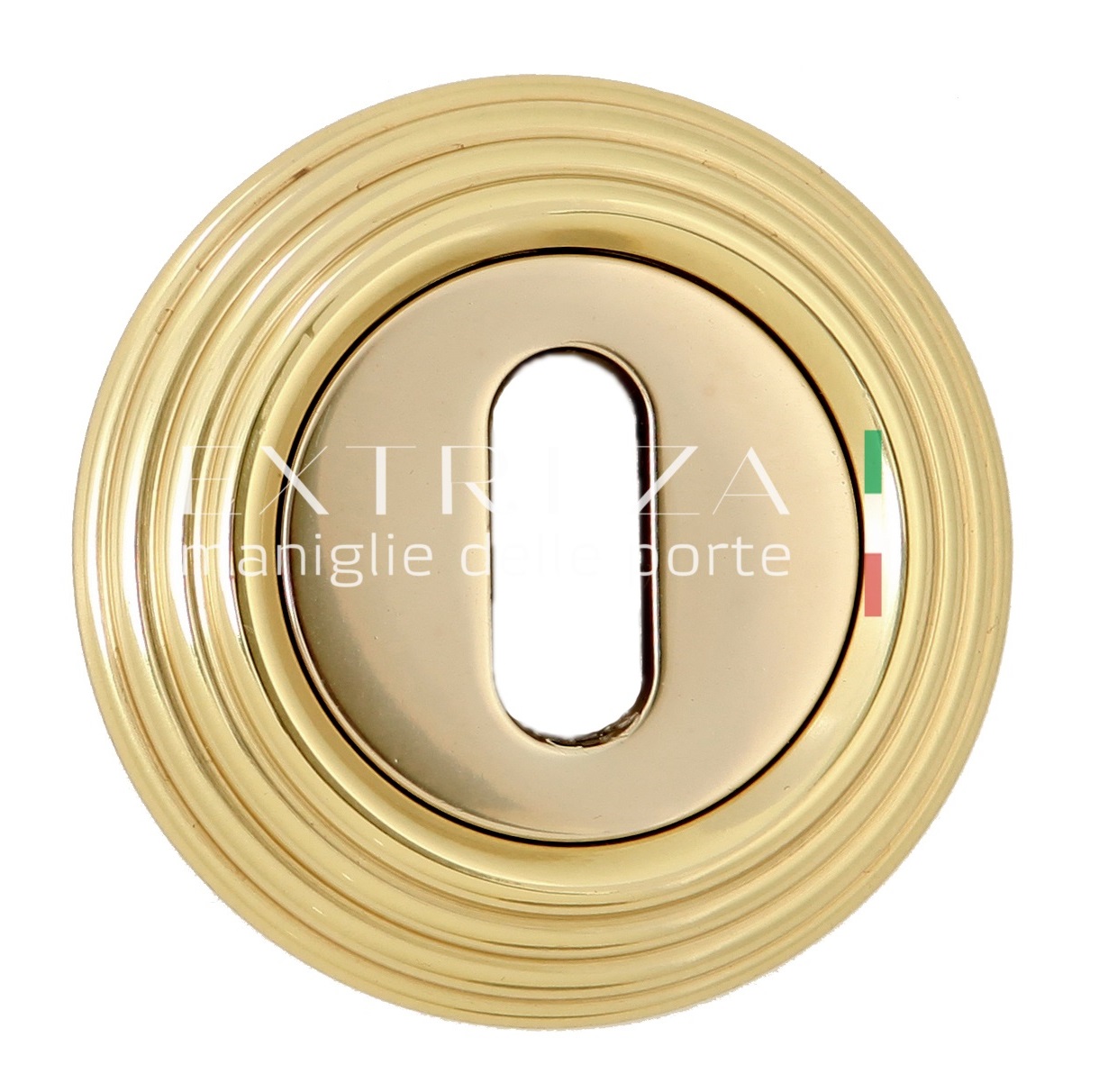 Накладка под ключ буратино дверная Extreza KEY R05 полированное золото F01