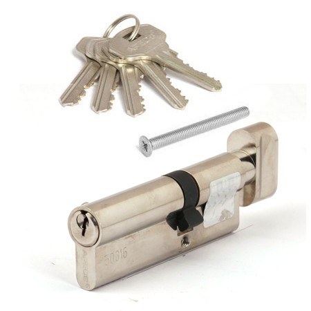 Цилиндр для замка ключ / вертушка Apecs SC-90(35C/55)-C-NI (SC-90(35C/55)-Z-C-NI) никель