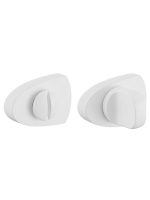 Завертка сантехническая Morelli Luxury LUX-WC-UN BIA, цвет - белый