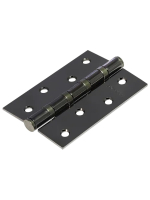 Петля карточная универсальная стальная Morelli MSN 100X70X2.5-4BB BN с подшипником, врезная, цвет черный никель, сталь