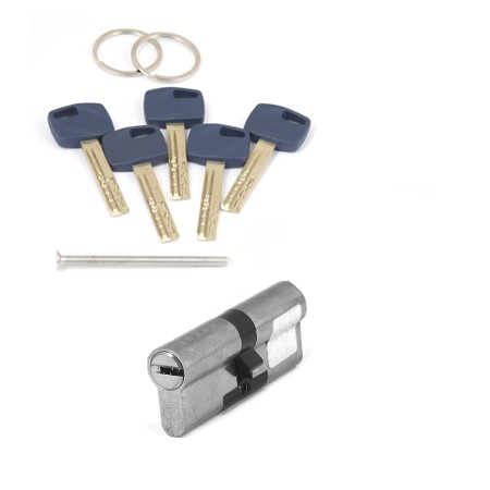 Цилиндр для замка ключ / ключ Apecs Premier XR-80(35/45)-NI никель