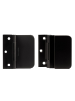 Петля Armadillo (Армадилло) для стеклянной двери Space.GL.H01 (2 шт) BL черный