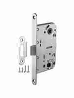 Защелка врезная PLASTLP96WC-50 CP хром