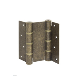 CODE 87 OA 155-40 Дверная петля барная пружинная двусторонняя ALDEGHI 155x40 античная бронза