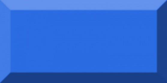 Плитка керамическая Fabresa Azul Marino Biselado Bx настенная 20х10