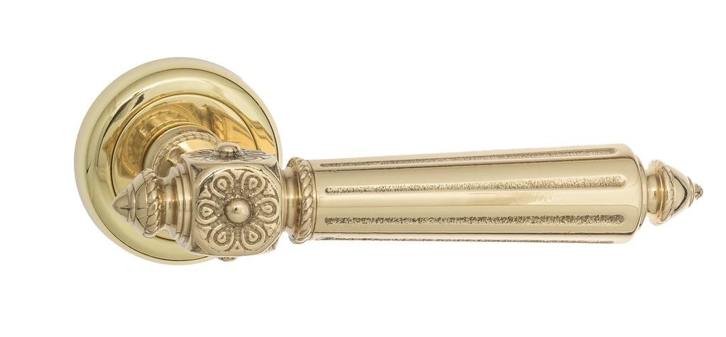 Ручка дверная межкомнатная Venezia Castello D1 полированная латунь