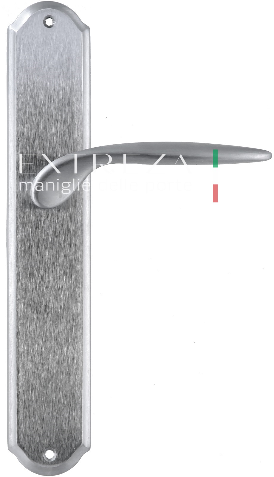 Ручка дверная Extreza CALIPSO (Калипсо) 311 на планке PL01 PASS матовый хром F05