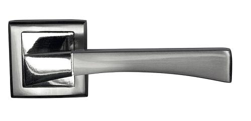Ручка дверная межкомнатная Bussare Stricto A-16-30 Chrome/S.Chrome хром/матовый хром