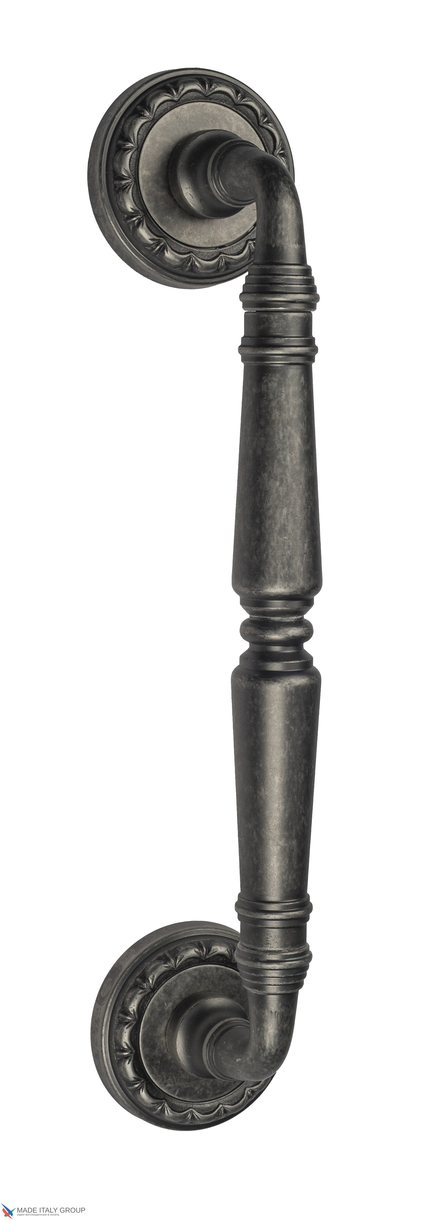 Ручка скоба Venezia "VIGNOLE" 263мм (210мм) D2 античное серебро