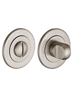 Завертка сантехническая Morelli Luxury LUX-WC NIS на круглой розетке цвет матовый никель