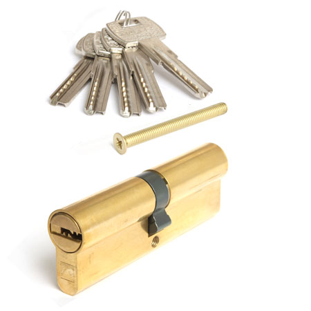 Цилиндр для замка ключ / ключ Apecs Premier RT-90-G золото