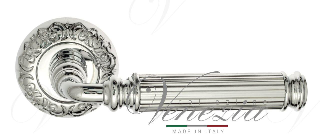 Ручка дверная межкомнатная Venezia Mosca D4 полированный хром