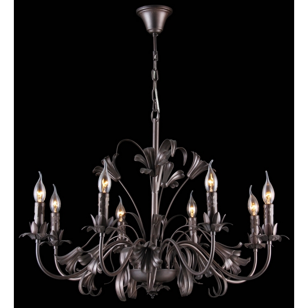 Подвесная люстра Natali Kovaltseva Grace GRACE 79004-8C BROWN, GOLD