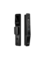 Замок врезной электронный Hogo V05 с распознаванием лица, черный