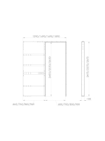 Пенал для скрытой раздвижной Armadillo (Армадилло) системы SLD.Comfort-PENAL caseta 900/2600
