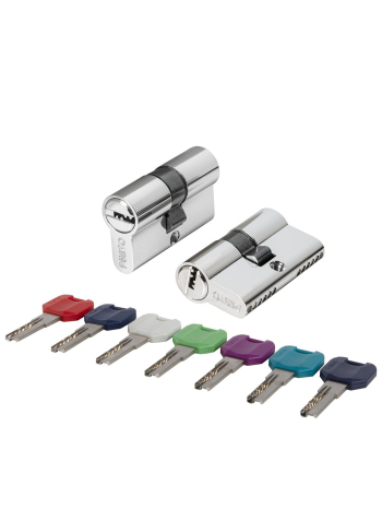 Цилиндровый Punto (Пунто) механизм MaxPro7000Key70mm(30+10+30) CP хром 7key