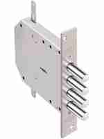 Замок Elbor (Эльбор) врезной сувальдный Базальт 1.05.03 с тягами, 5 кл. /00398/