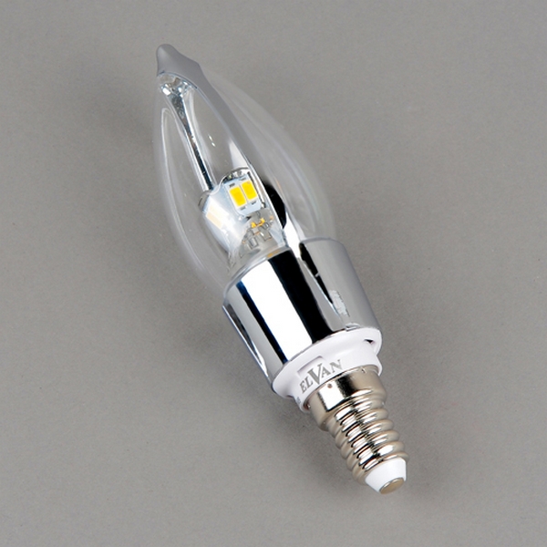 Лампочка светодиодная Elvan E14-5W-3000K-Q100B-SL