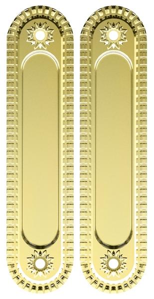 Ручки купе для раздвижных дверей Armadillo SH010/CL Gold-24 золото 24K