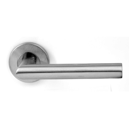 Ручка раздельная дверная Apecs H-0204-INOX нержавеющая сталь