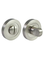 Завертка сантехническая Morelli Luxury LUX-WC-R2 NIS на круглой розетке цвет матовый никель