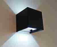 Уличный настенный светодиодный светильник Kink Light Куб 08585,19(4000K)