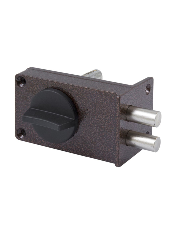 Замок Omega (Омега) накладной цилиндровый ЗН1-8 КМЗ медь