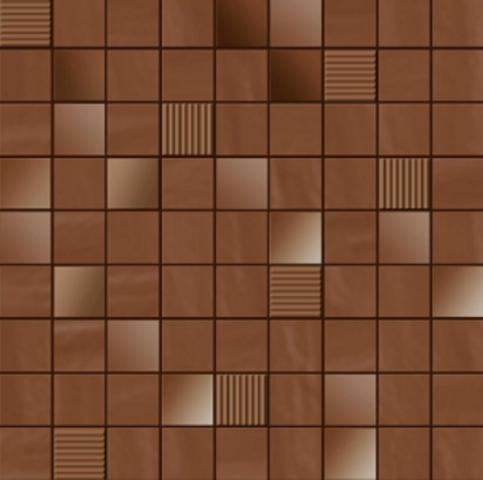Плитка керамическая Ibero Perlage Mosaico Perlage Cacao декор 31,6х31,6