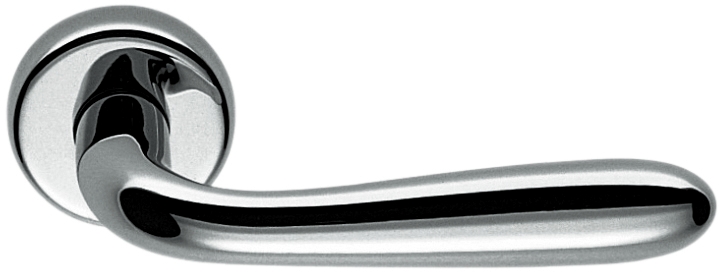 Ручка дверная на круглом основании Colombo Robot CD41R-CR полированный хром