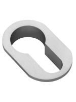 Накладка на замок Morelli Luxury LUX-KH-RM CSA под евроцилиндр, цвет матовый хром